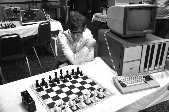Computer Chess Film Still