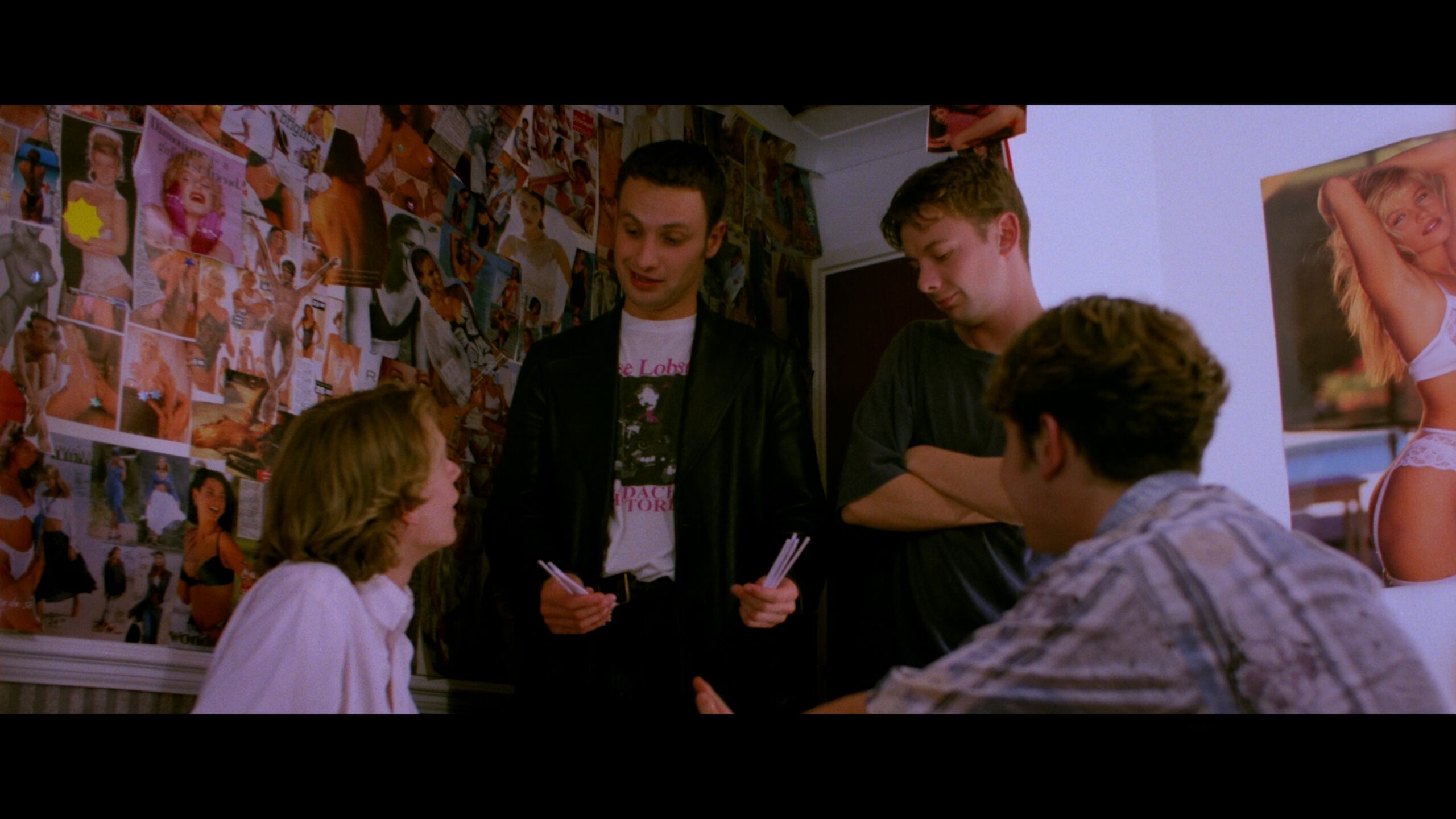 Andrew Lincoln and John Simm in the new 4K release of Boston Kickout